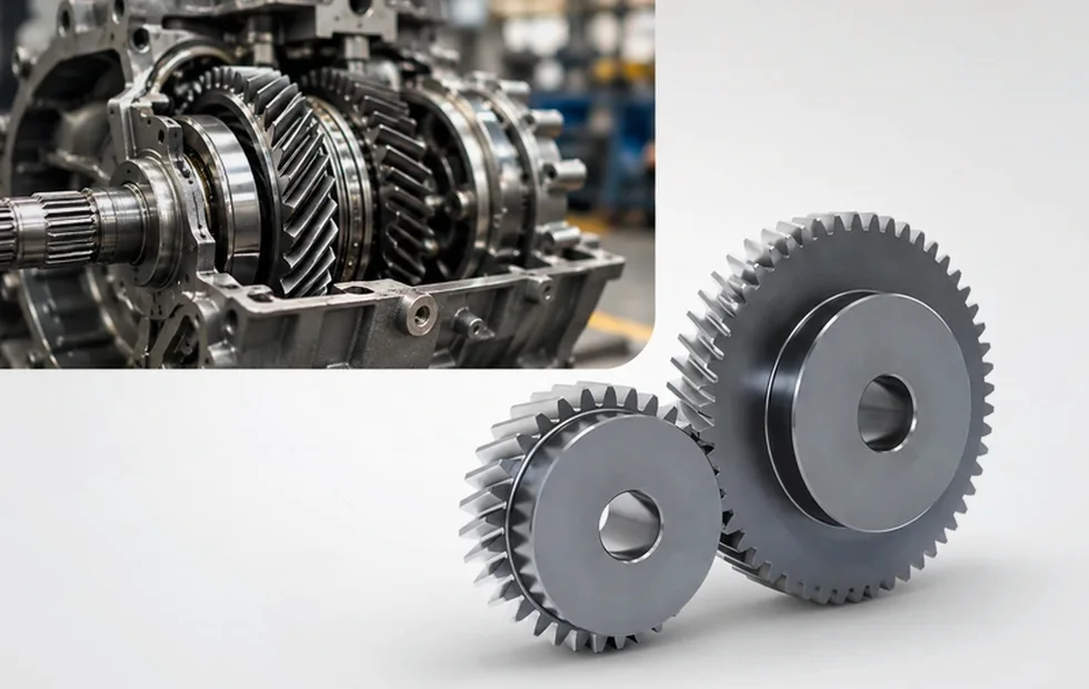 Module 2 Ground Helical Pinion Gear engineering review reference