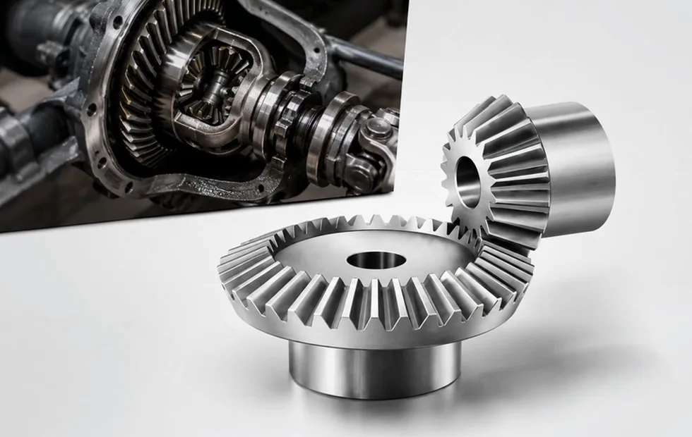 Module 2 Ground Helical Pinion Gear main product view