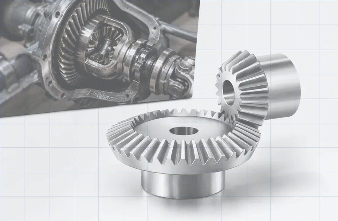 Module 2 Ground Helical Pinion Gear interface reference
