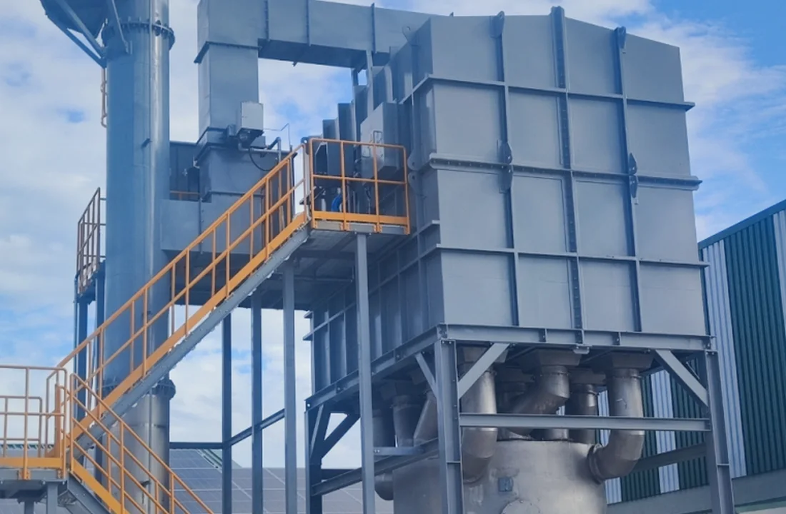Rotary Regenerative Thermal Oxidizer detail view